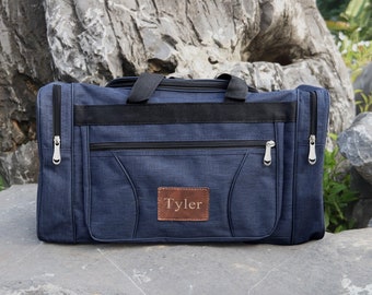 Groomsmen Gifts, Personalized Travel Bag, Weekend Bag for Men, Mens Duffle Bag, Best Man Gift, Gift for Boyfriend, Destination Wedding