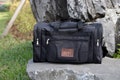 Personalized Canvas Weekender Bag, Groomsmen Duffle Bag product logo
