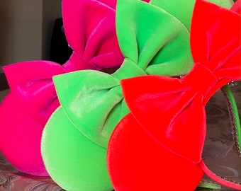 Neon Velvet Ears
