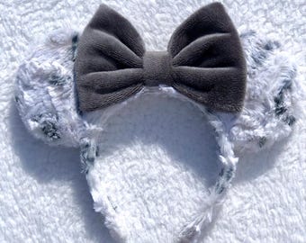 RTS NEW Snow Owl Faux Fur Mouse Ear