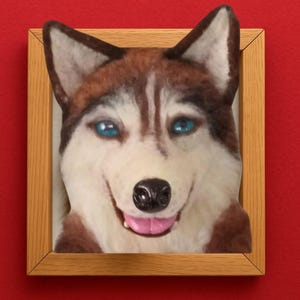 Needle Felted Pet Replica – Personalized Wool Pet – Pet Portrait – Memorial Gift – Handmade Sculpture
