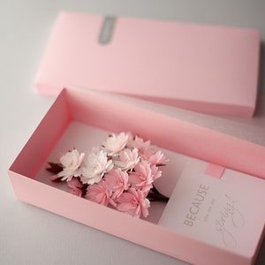 Tarjeta 3D de lujo para la mejor mamá, flores de sakura de papel, regalo personalizado para mamá