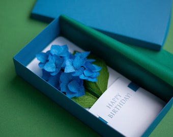 Joyeux anniversaire Cartes de fleurs en papier pour maman, Cartes de vacances, Carte postale originale 3D