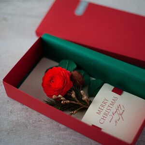 Luxe 3D-kerstkaart voor moeder, gepersonaliseerd kerstcadeau