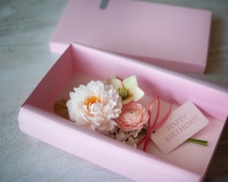 Luxury Flower Gift Box for Mom Personalized Gift for Mom Etsy