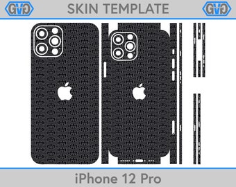 Iphone Vinyl Skin Template Cricut Etsy