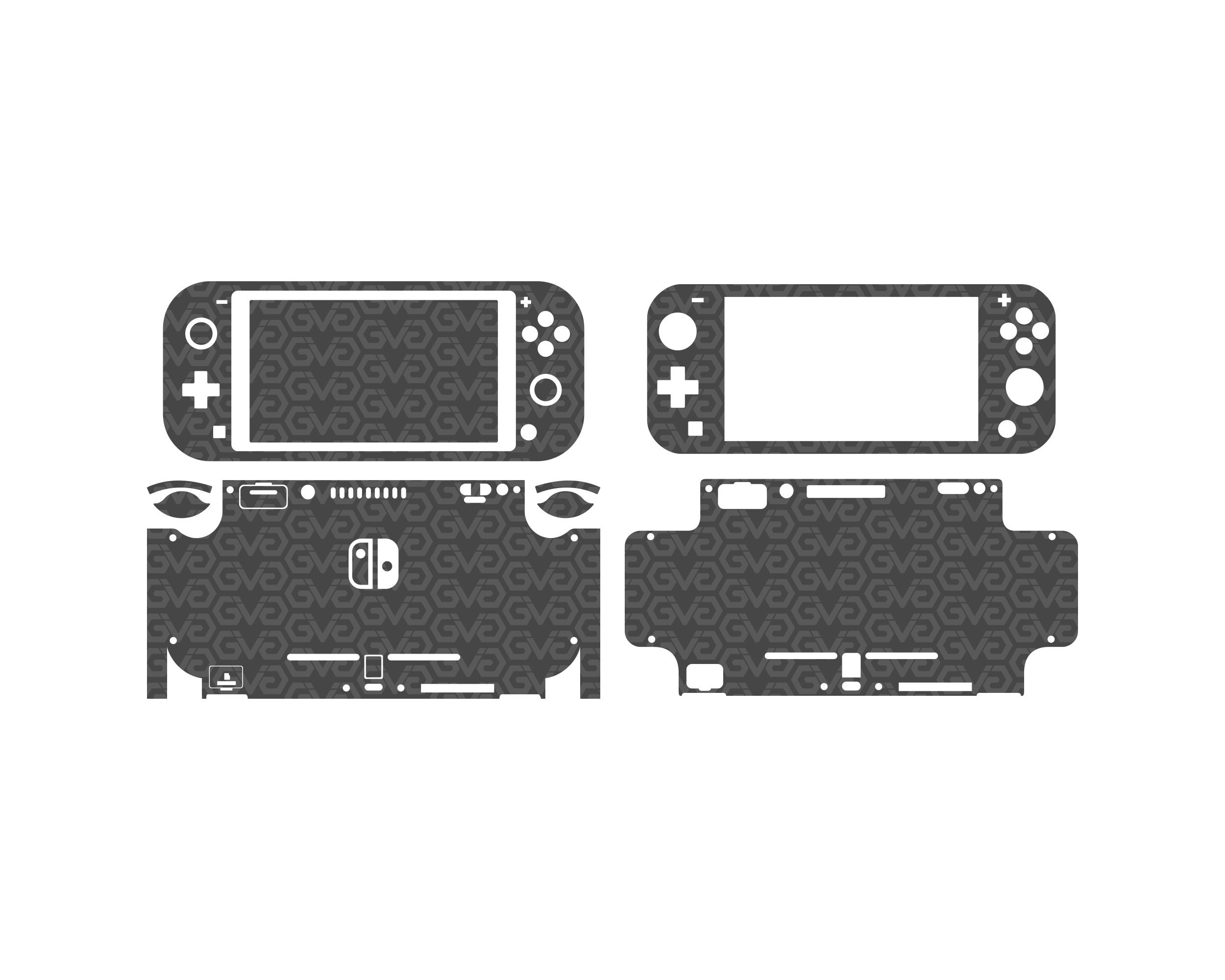 Nintendo Switch LITE skins 203 - FORTNITE - Awesome Stickers UK