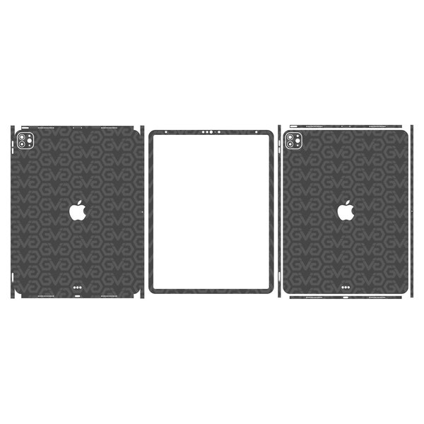 iPad Pro 12.9 Inch 5th Gen 2021 Skin Template SVG Vector