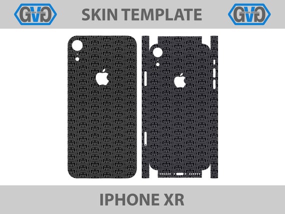 Iphone XR Skin Template File Template for cutting or design  Etsy