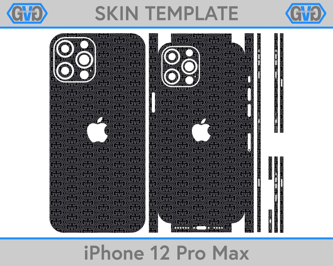 All iPhone Skin Template Vector Bundle | Etsy