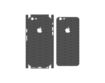 iPhone 6 Skin Template SVG Vector