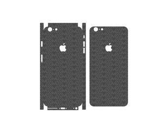 iPhone 6 S Plus Skin Template SVG Vector