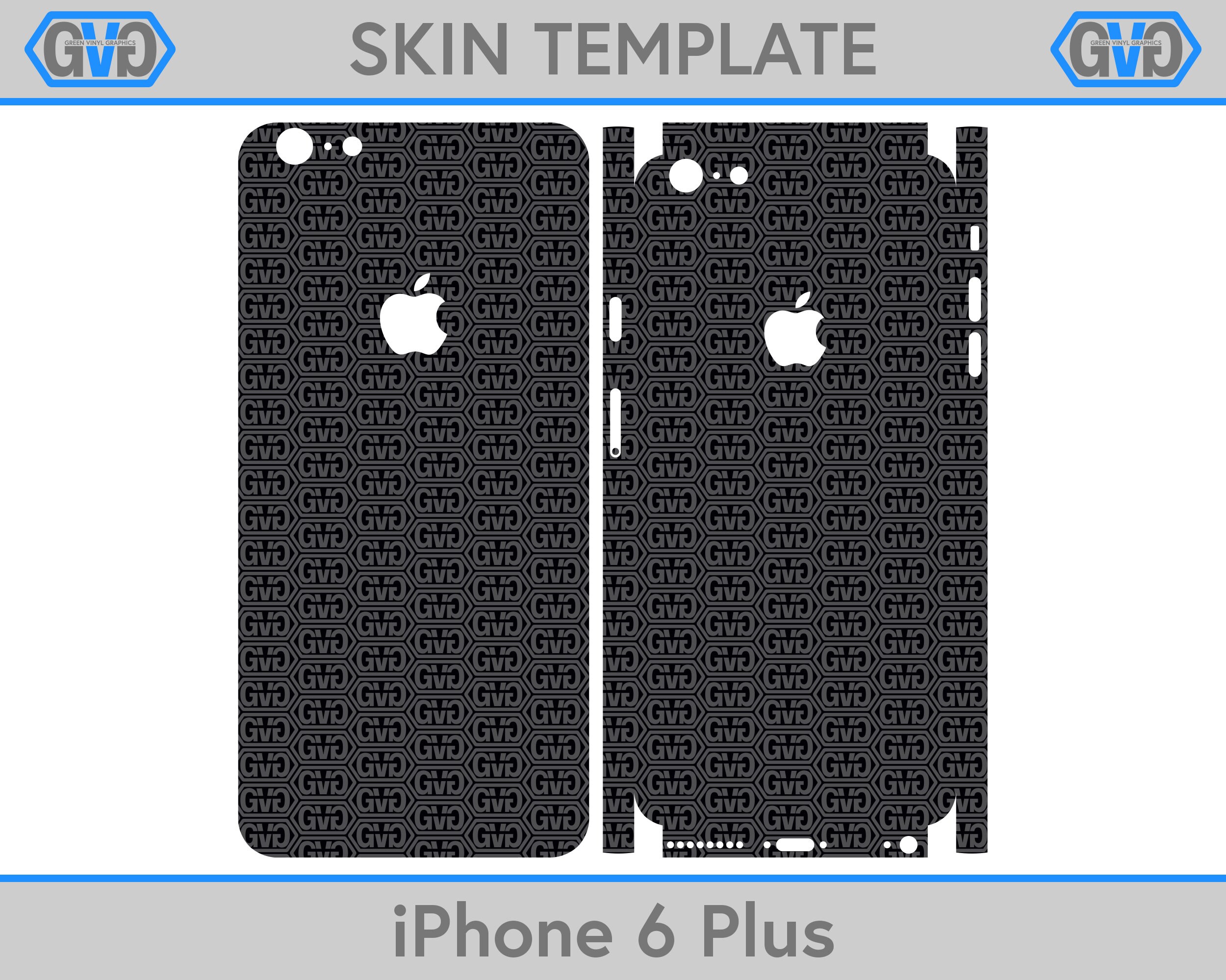 All iPhone Skin Template Vector Bundle | Etsy