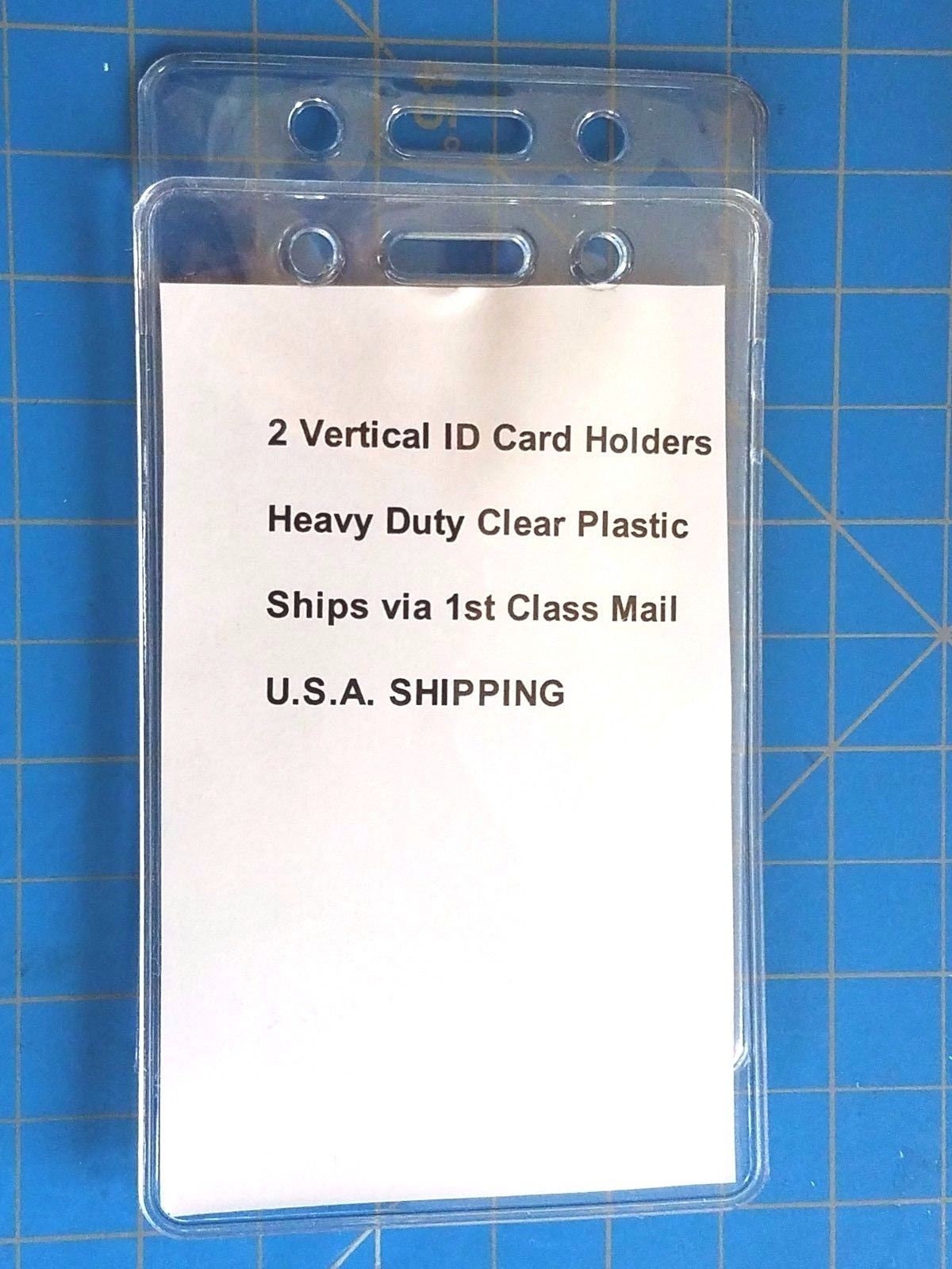 Clear Id Card Sleeves
