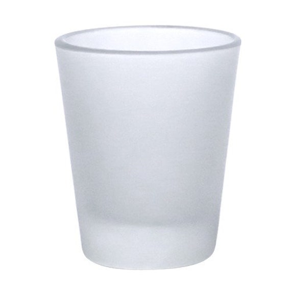 12 Pieces Blank Sublimation Shot Glasses 1.5 Ounces White Etsy