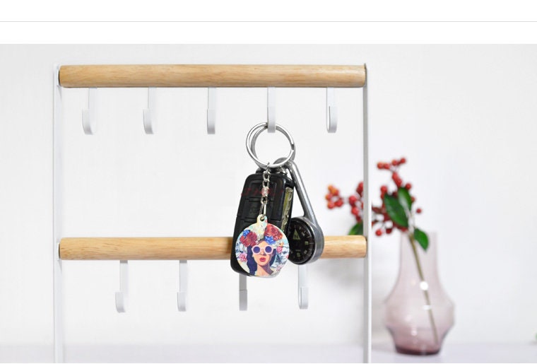 Sublimation Round Metal Blank Keychains With Thick Po Key Rings Heat  Transfer Blank Keyring 250y From Bbcuv, $25.28