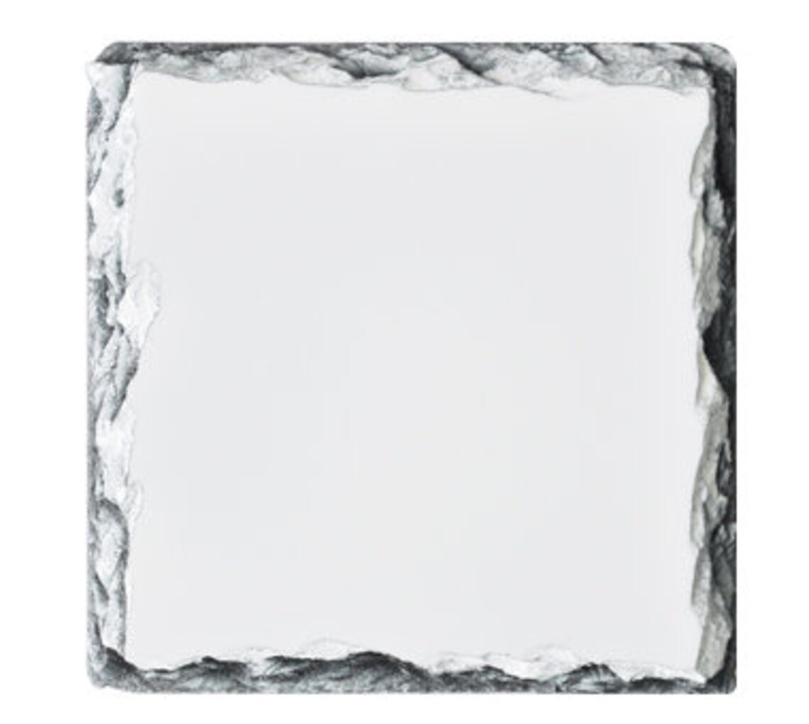Slate Coaster Square Sublimation Heat Transfer Dye Coating Etsy