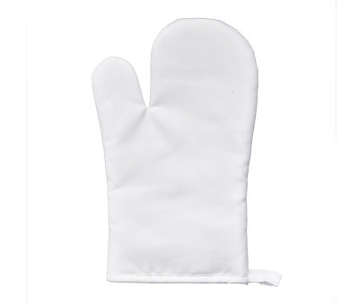 Blank Oven Mitts Sublimation Set 2 Pcs. Heat Transfer Polyester - Etsy