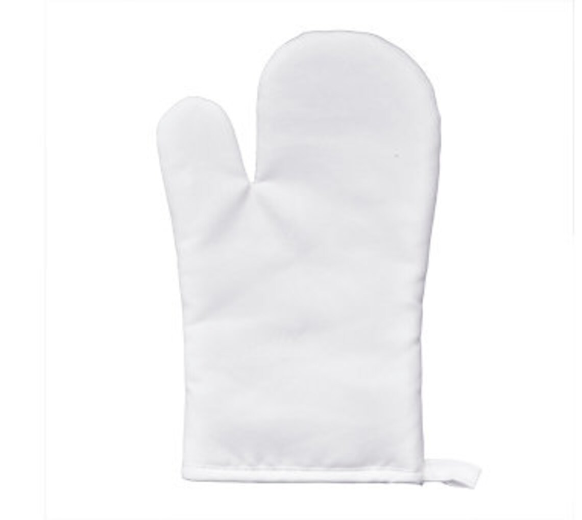 Blank Oven Mitts Sublimation Set 2 Pcs. Heat Transfer Polyester Etsy
