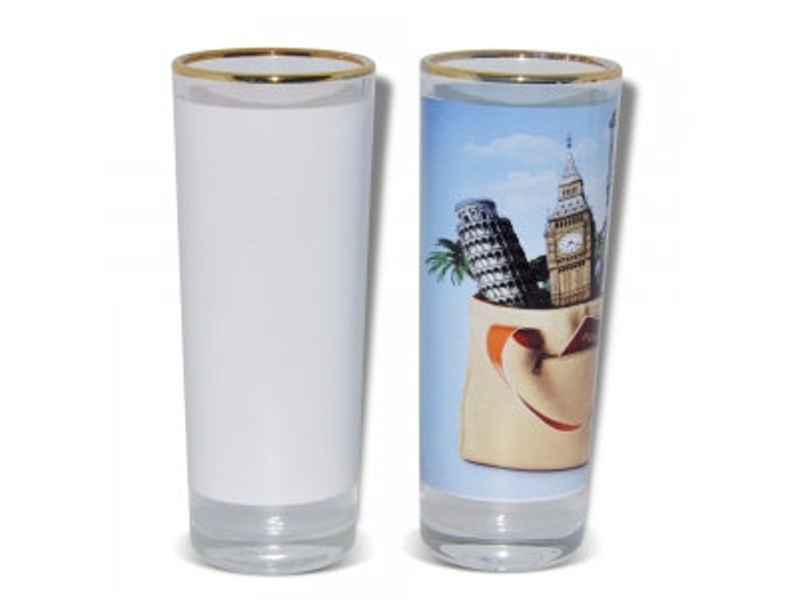 12 PCS. 2.5oz Sublimation Blank Shot Glass Bar Drink Alcohol Tequila