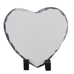 HEART ROCK SLATE sublimation blank