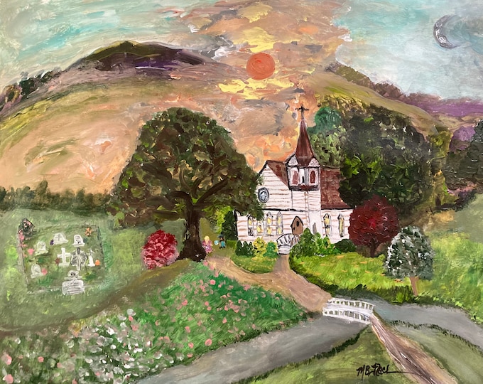 I am a little church On Canvas Print