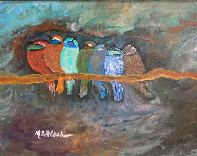 ColorfulBirds on The Branch signed and numbered prints