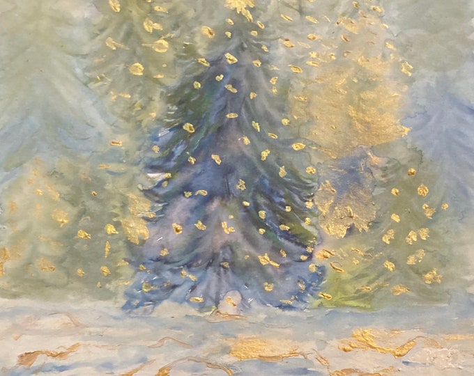 And Golden Are the Trees Print