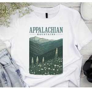 Sublimación PNG de los Apalaches vintage, dtf, archivo digital, camiseta