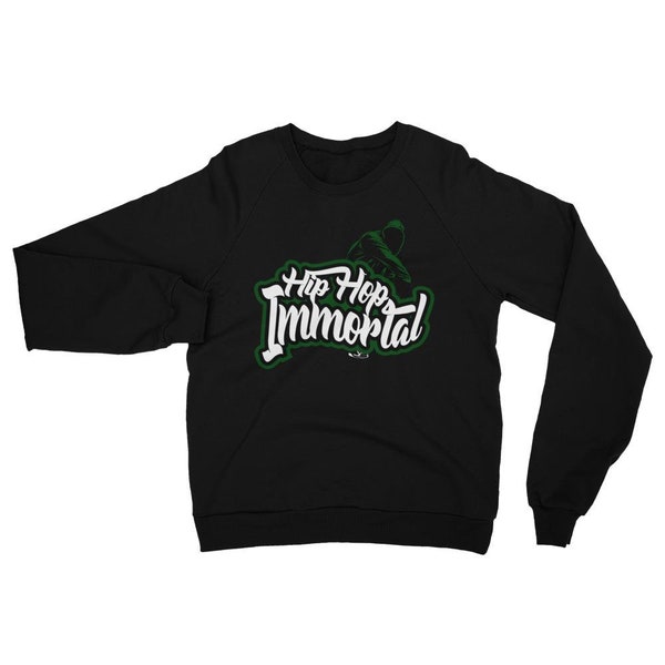 Hip Hop Immortal Long Sleeve/ Hip Hop/ Black History/ Street Wear/ Sweatshirt/ Men's Fashion/ I Am Hip Hop/ 50 Years Of Hip Hop / Urban Wear