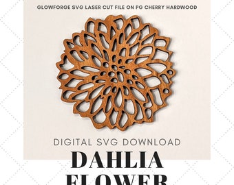 Download Dahlia Flower Svg Etsy PSD Mockup Templates