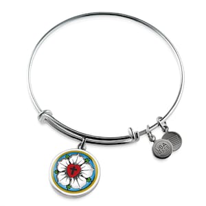 Luther Rose, Luther Rose-armband, Lutherse sieraden, Luther Rose-armband, Luther&#39;s Rose-armband, Luther Seal, personaliseren