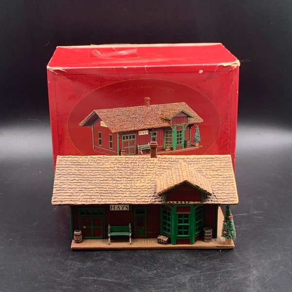 Vintage Hallmark Sarah Plain and Tall Collection - The Hays Train Station (0622)