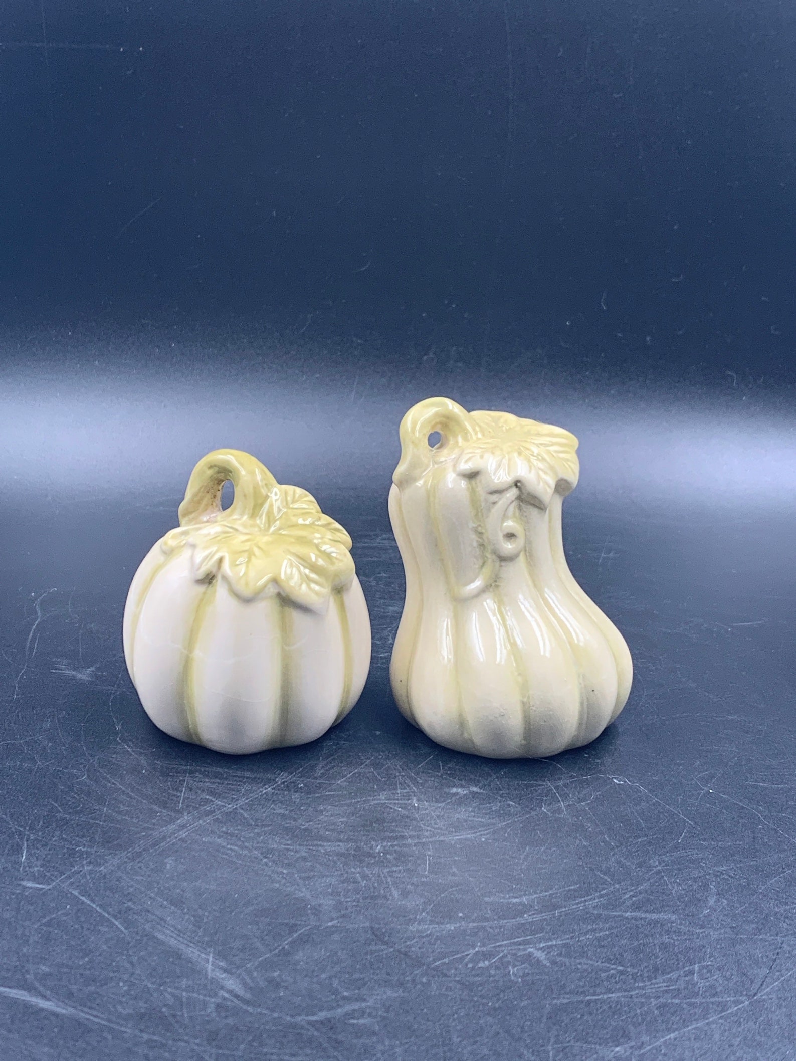Vintage Pumpkin Salt and Pepper Shakers 0721 Etsy UK