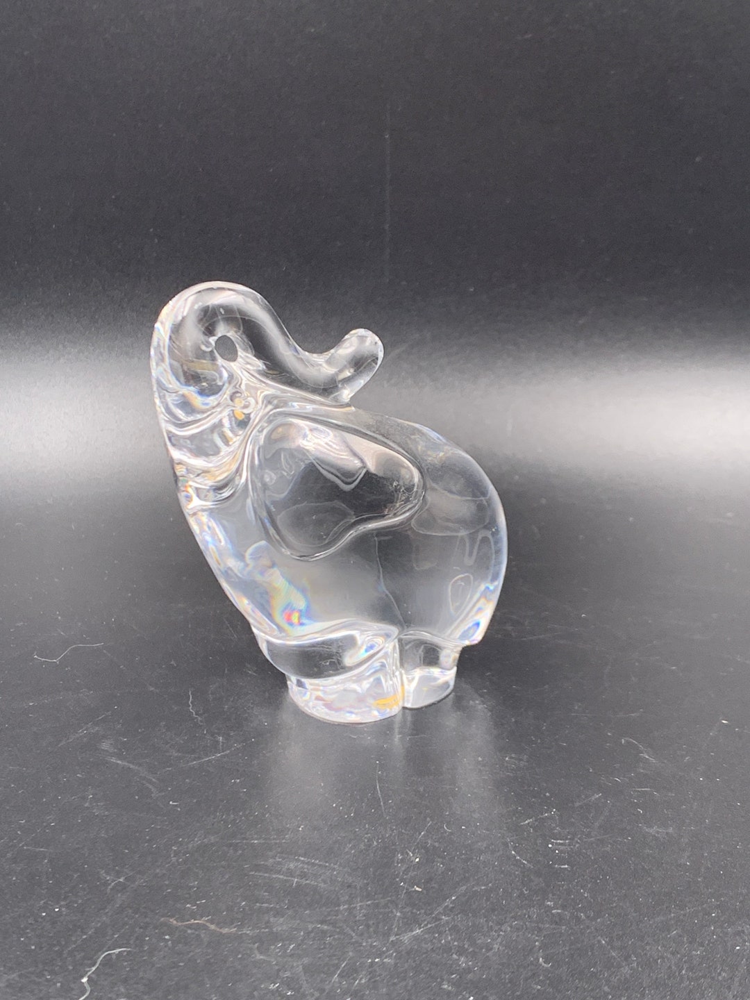 Atlantis Full Lead Crystal Elephant 0322 Etsy