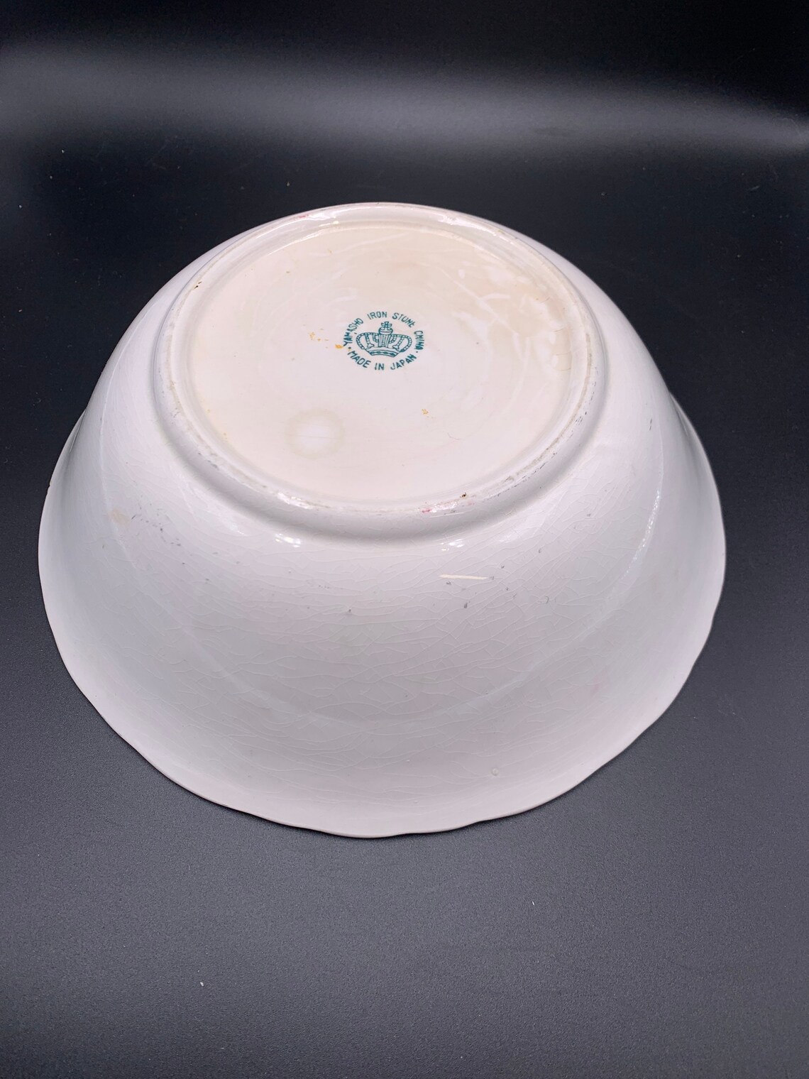Yamasho Ironstone China Serving Bowl 0121 Etsy