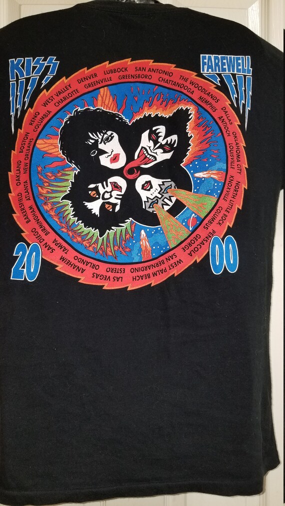 Kiss 2000 farewell large shirt - image 6