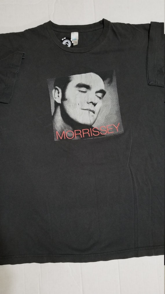 Vtg Morrissey 2007 usa grey extra large tour shirt - image 2