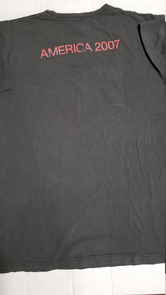 Vtg Morrissey 2007 usa grey extra large tour shirt - image 6