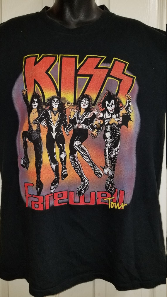 Kiss 2000 farewell large shirt - image 3