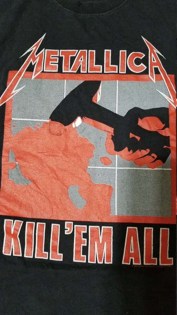 Vtg 1994 Metallica kill em all large shirt