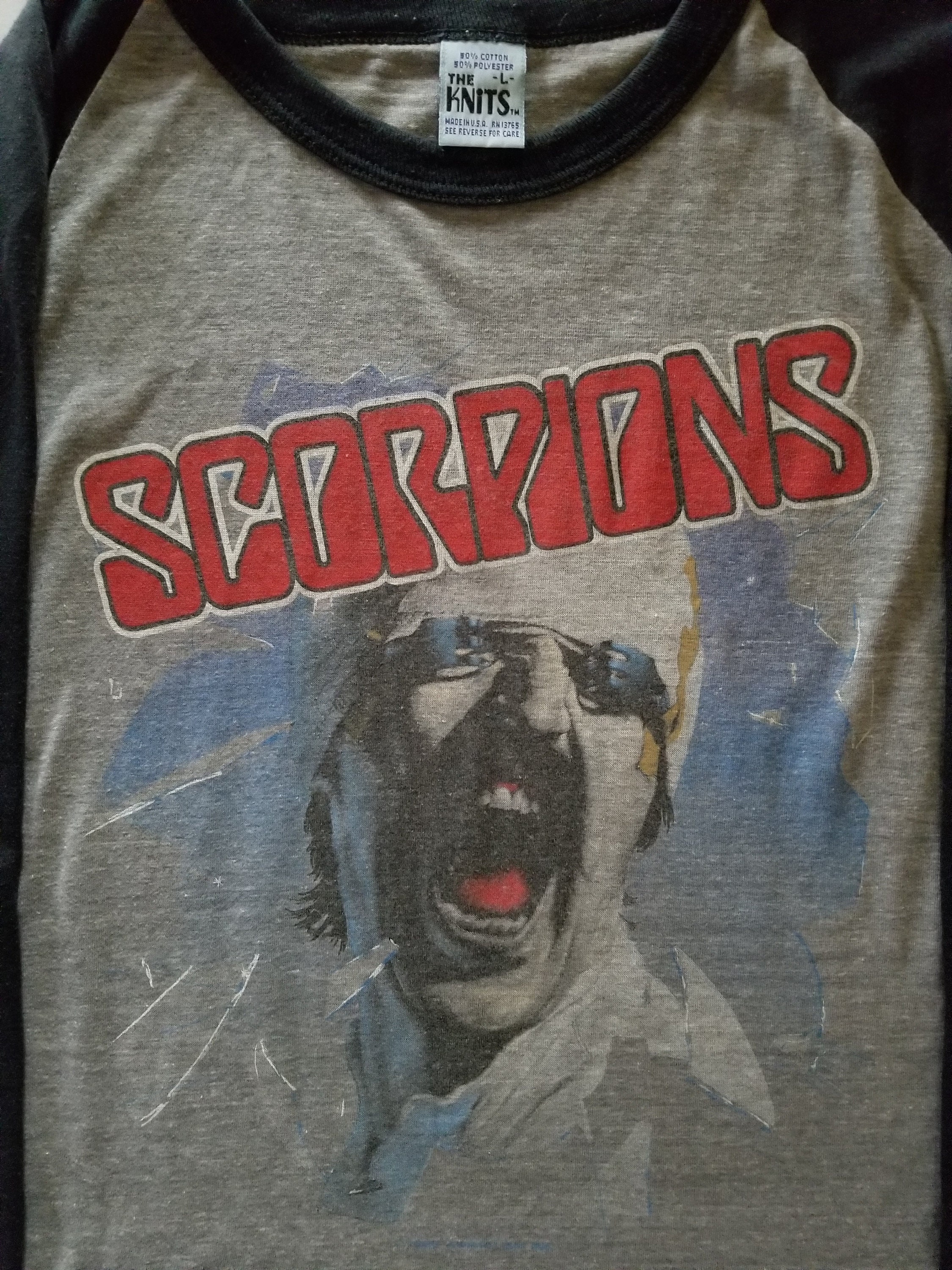 Scorpions Blackout Tour 1982 T Shirt - Etsy