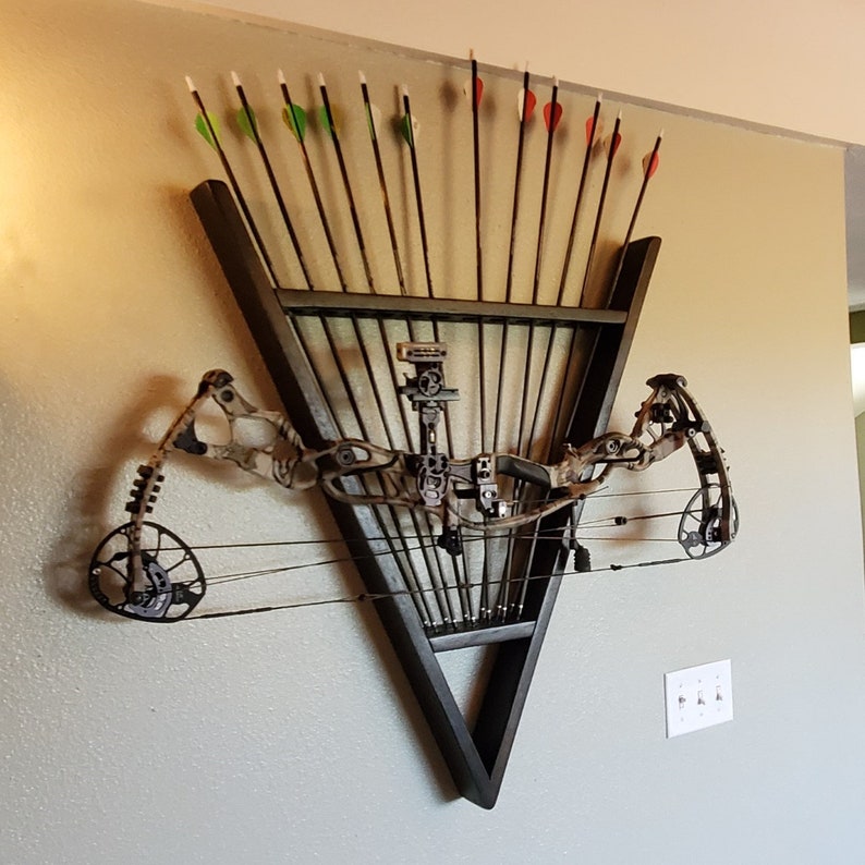 Archery Bow Rack Wall Mount for Compound Traditional or Etsy