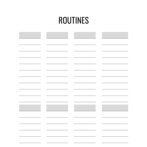 Routines (DOWNLOAD)