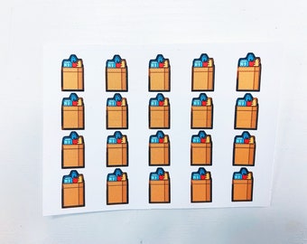 Grocery Bag Stickers