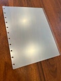 Disc Bound Frosted Side Tabs