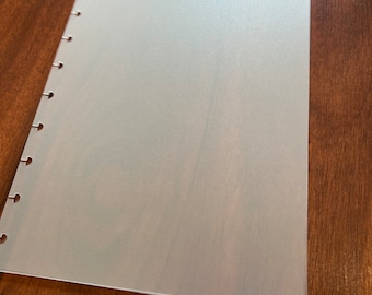 Disc Bound Frosted Top Tabs