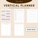 see more listings in the Planner Downloads section