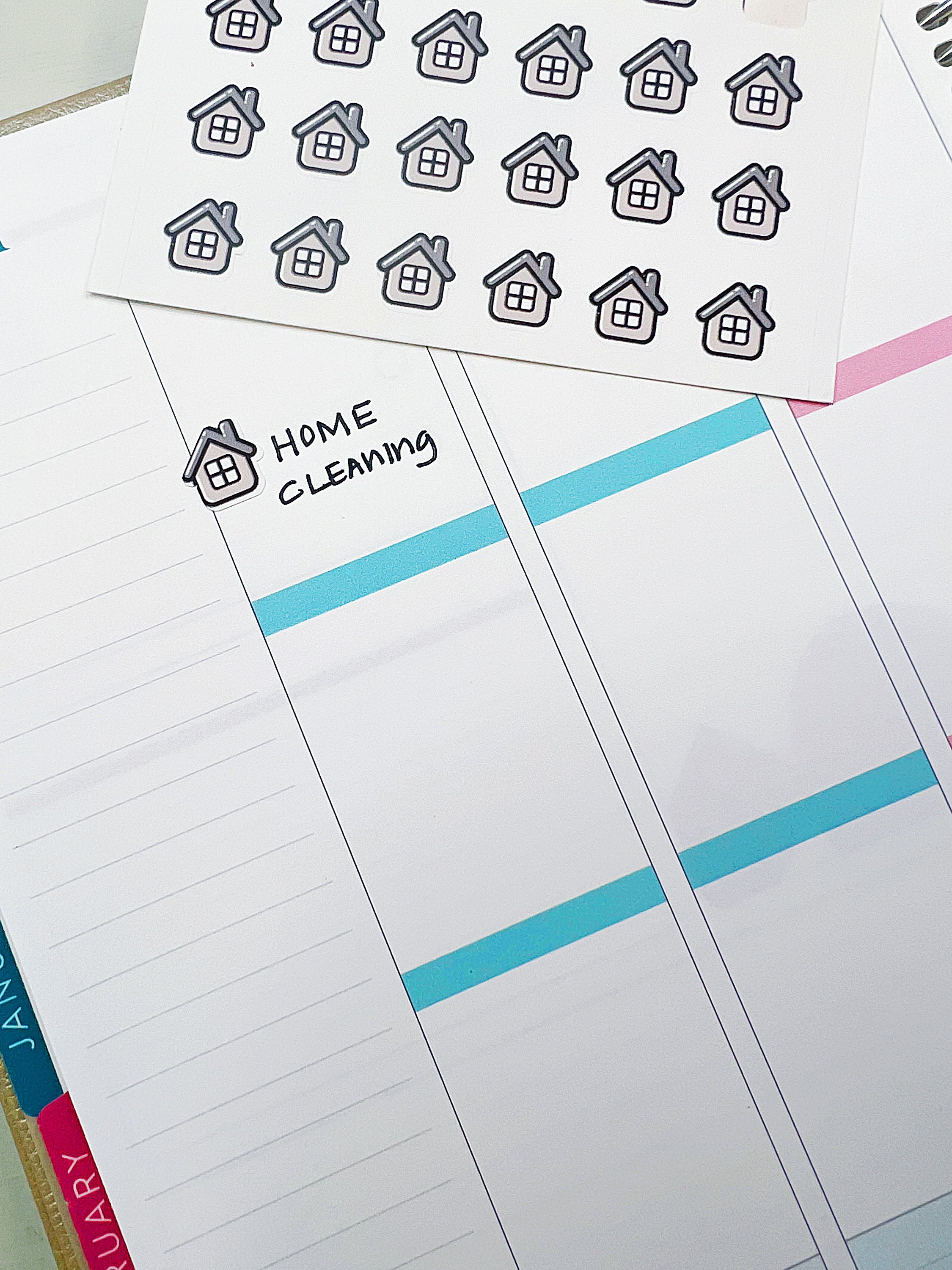 Sticker Sample House House Stickers - Etsy