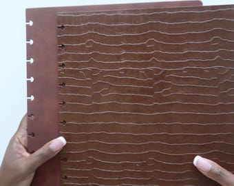 Brown Disc bound Cover